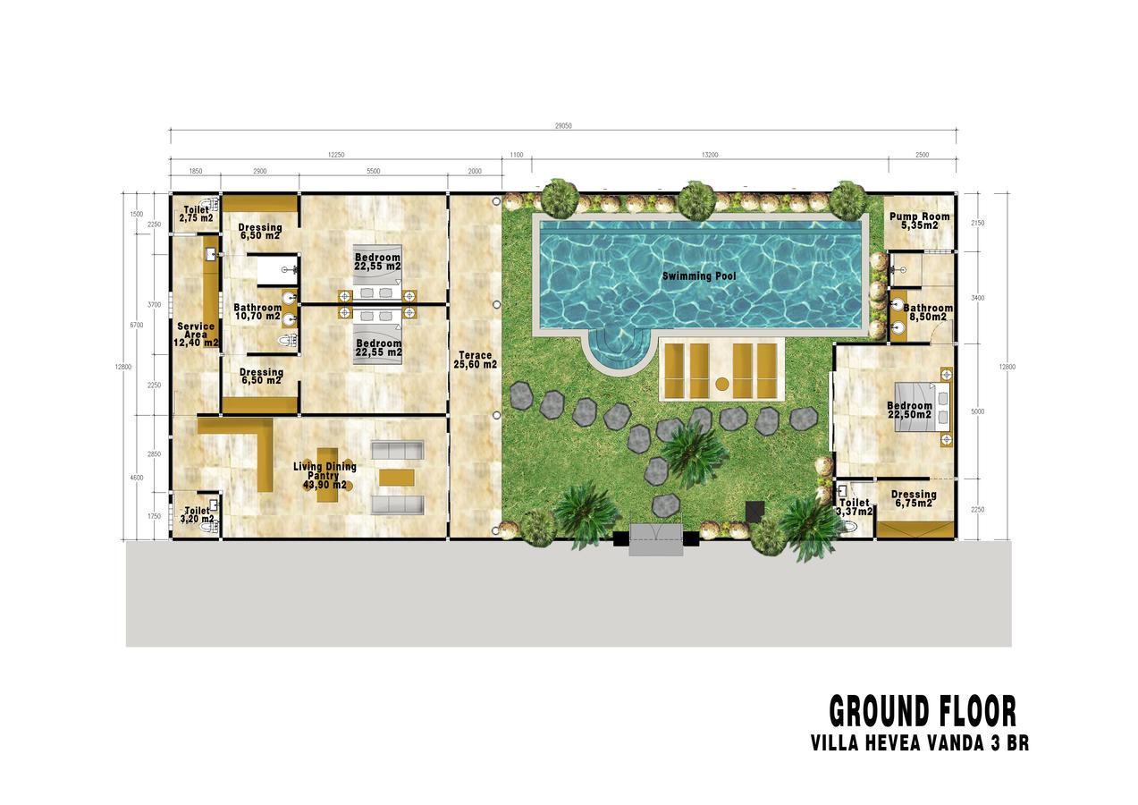 Hevea Villas Seminyak  Ngoại thất bức ảnh