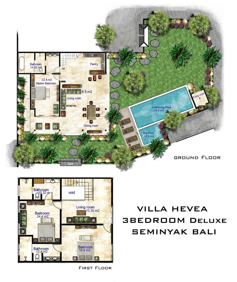 Hevea Villas Seminyak  Ngoại thất bức ảnh