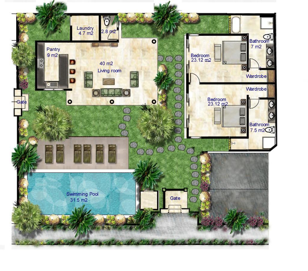 Hevea Villas Seminyak  Ngoại thất bức ảnh