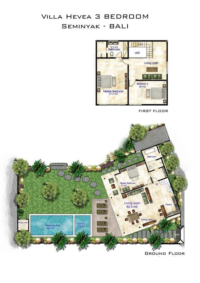 Hevea Villas Seminyak  Ngoại thất bức ảnh